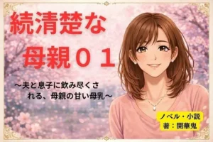 「続清楚な母親01 〜夫と息子に飲み尽くされる、母親の甘い母乳〜」チェックした?