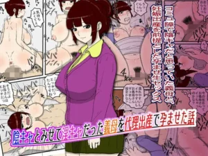 陰キャとみせて淫キャだった義母を代理出産で孕ませた話|poteto-chipsの同人マンガ(770円)